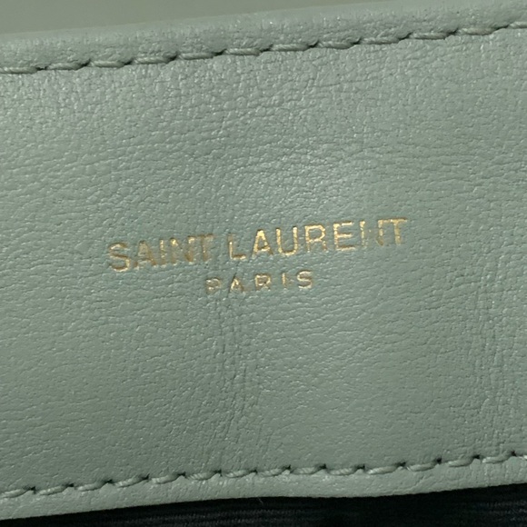 SAINT LAURENT Medium LouLou Quilted Suede Shoulder Bag - Picture 10 of 15